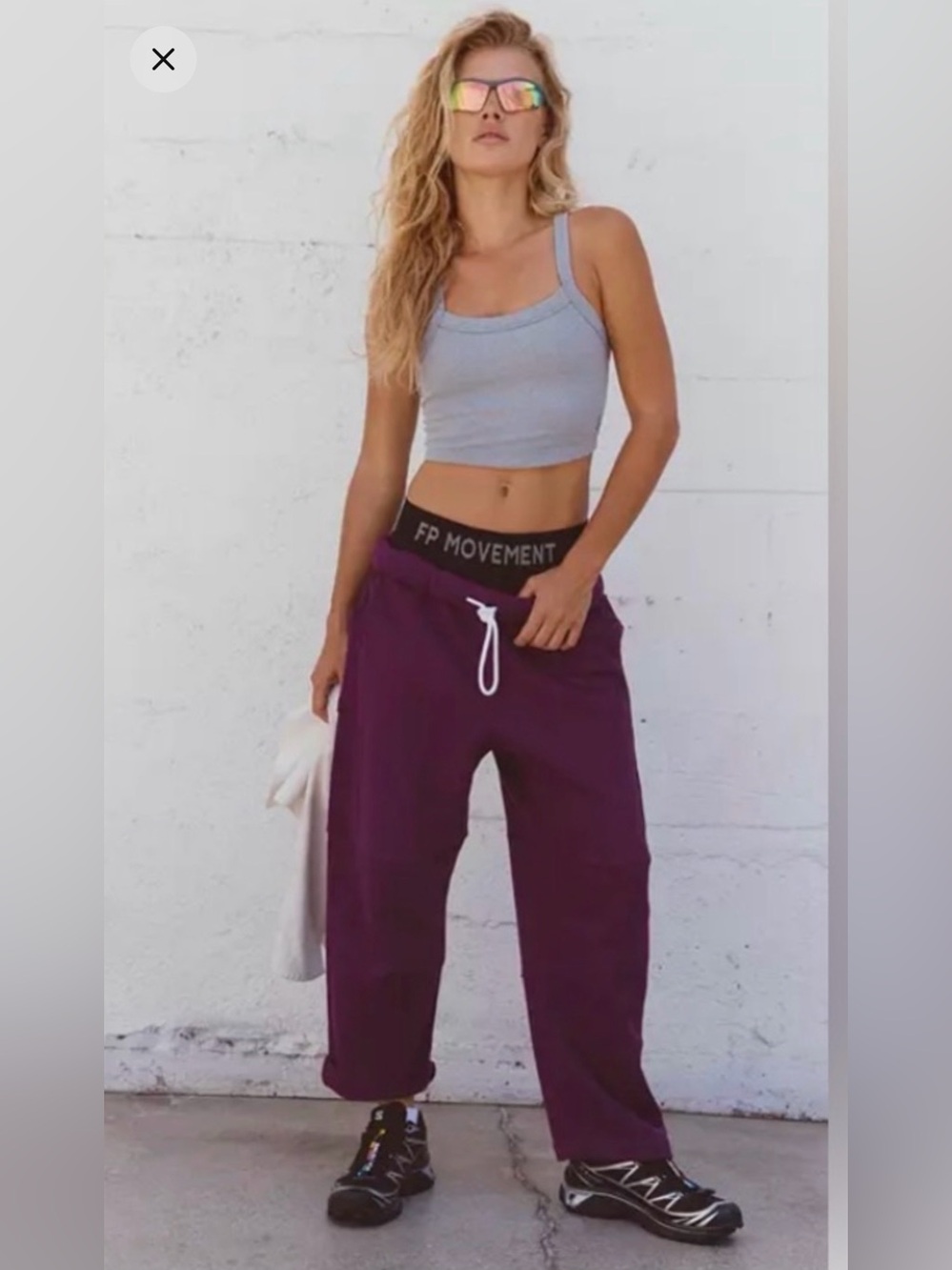 *New* Free People Movement Top Score Barrel Pants, Size XS